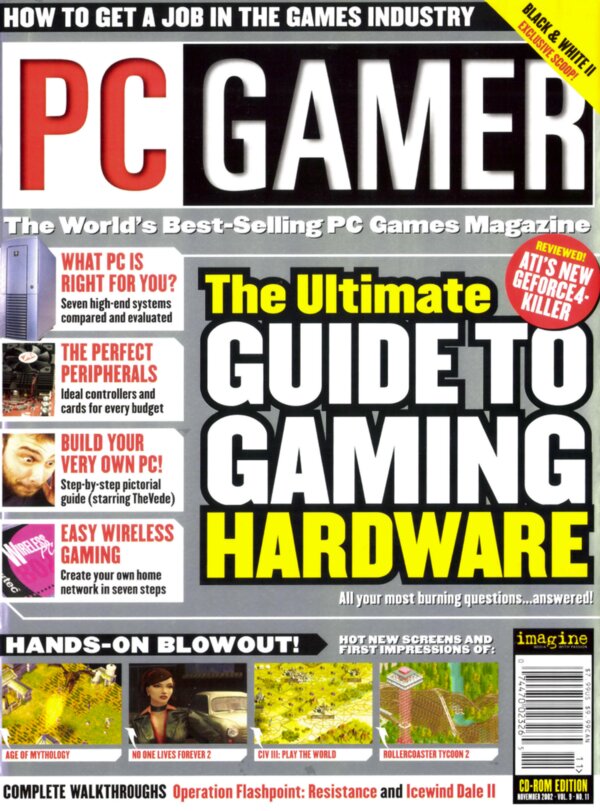 PC Gamer   103 (2002 11) cover